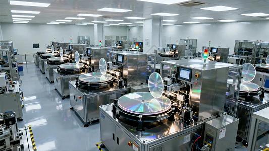 Dust-free cleanroom and precision equipment on a wafer line